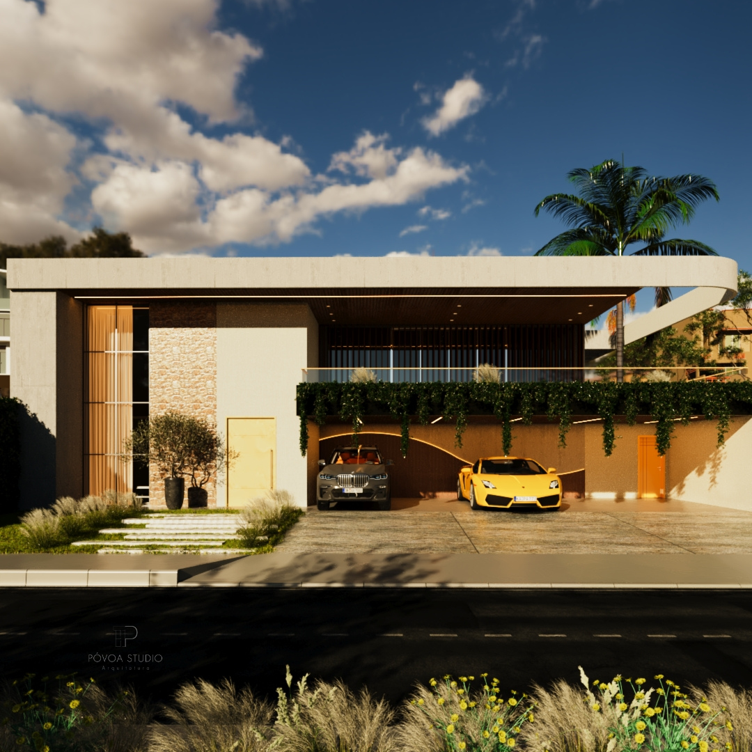 Casa das Águas — render