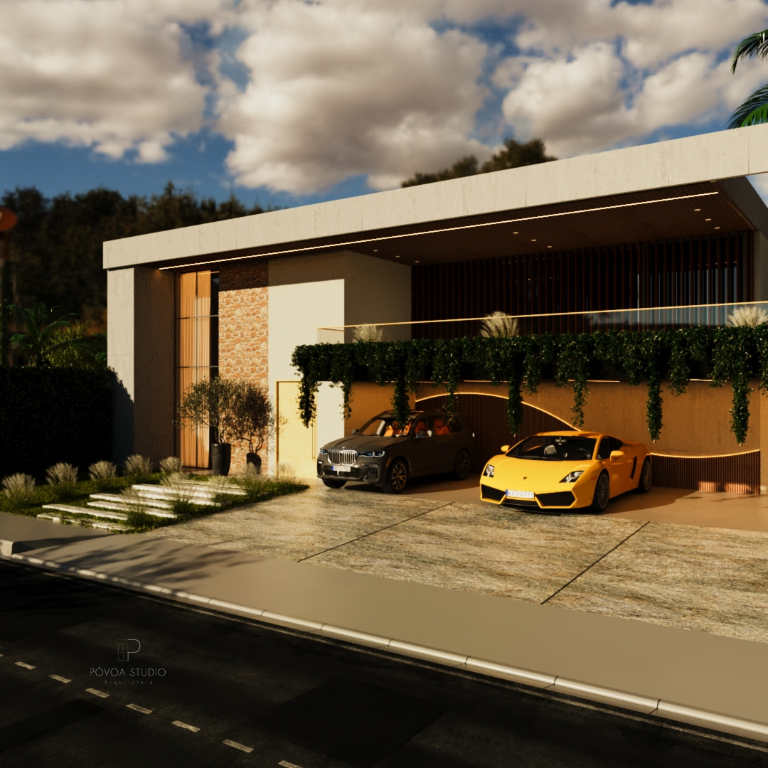 Casa das Águas — render